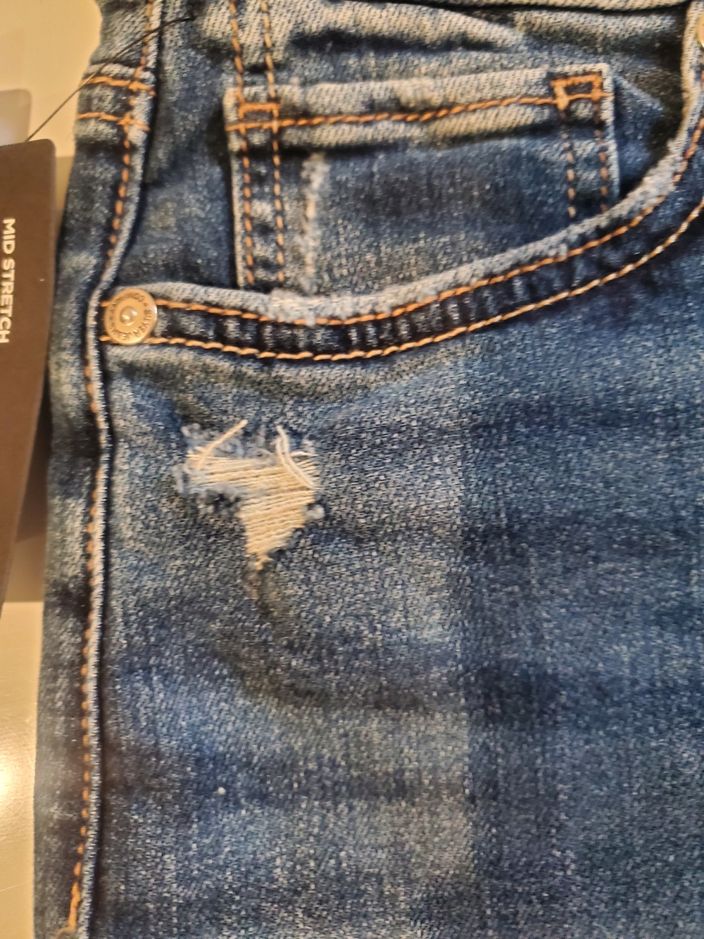 Silver Jeans Women's Blue Denim Short Jeans - Picture 8 of 12